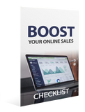 Boost Your Online Sales Checklist