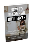 How to become an influencer Book