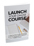 Launch Your Online Course Book