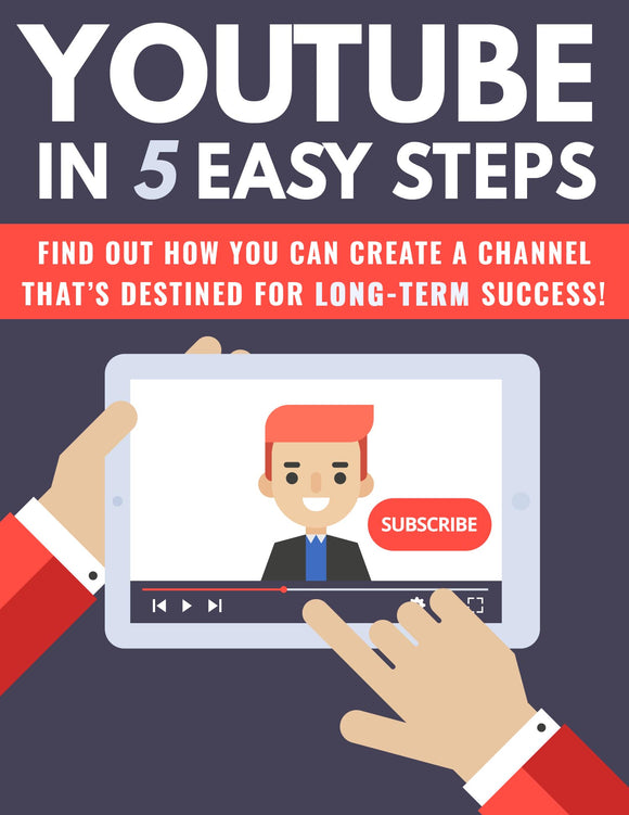 YouTube in 5 Steps Book